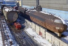 Первую советскую АПЛ «Ленинский комсомол» в «Нерпе» спустят на воду в апреле